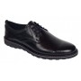 Pantofi barbati sport negri casual din piele naturala CORSANS